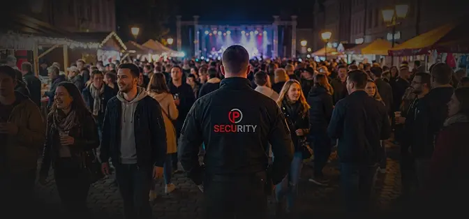 Agent de sécurité milieu festif